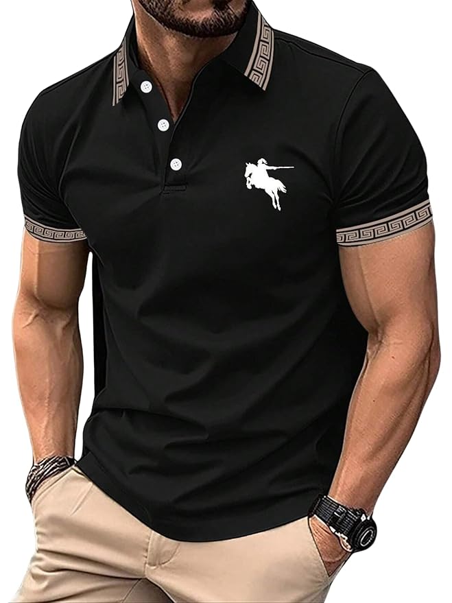Lymio Polo T Shirt for Men || Men Casual T-Shirt || Polo Available in Combo Pack of 2 & 3 (Polo-4-37)