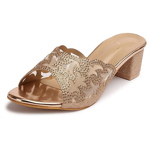 XE Looks Comfortable & Trendy Block heel sandal for Women Footwear Sandals