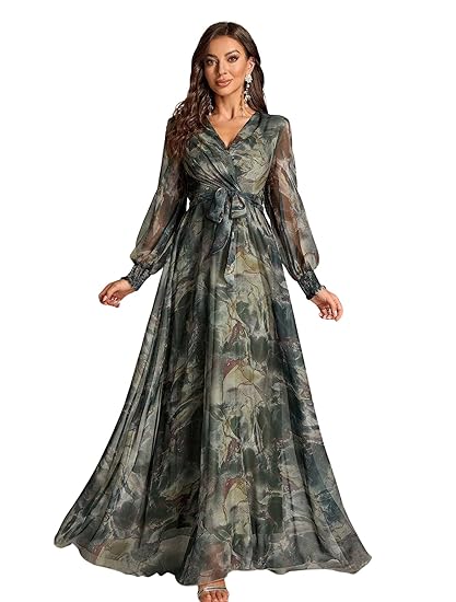 LITZO Western Dresses for Women (L-8 to 10) Clothing Dresses