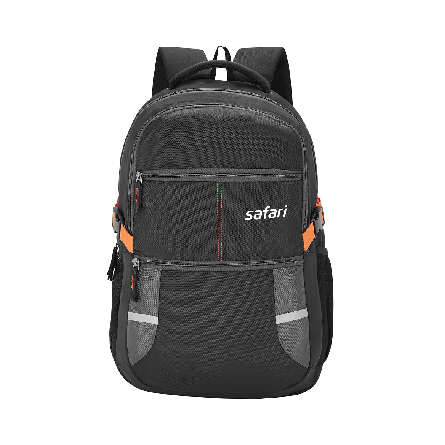 Safari Omega spacious/large laptop backpack with Raincover, college bag, travel bag for men and women, Black, 30 Litre Accessories Bags