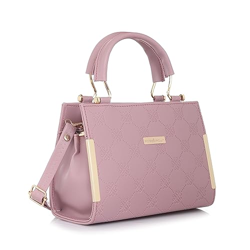 ROSS BROWN PU Synthetic Leather Women's Mini Satchel Bag | Ladies Purse Handbag- Mini Accessories Bags