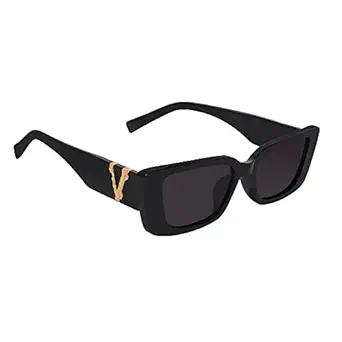 Dervin UV Protected Cat-Eye Retro Driving Sunglasses for Women Accessories Sunglasses