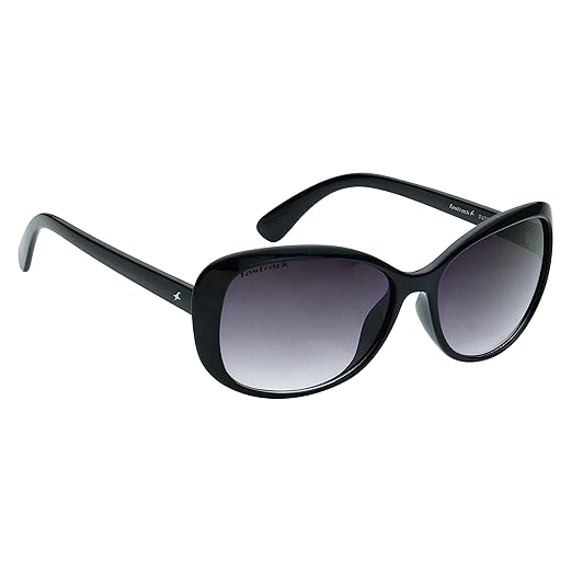 Fastrack Purple Oval 100% UV protected Sunglasses for Women Accessories Sunglasses