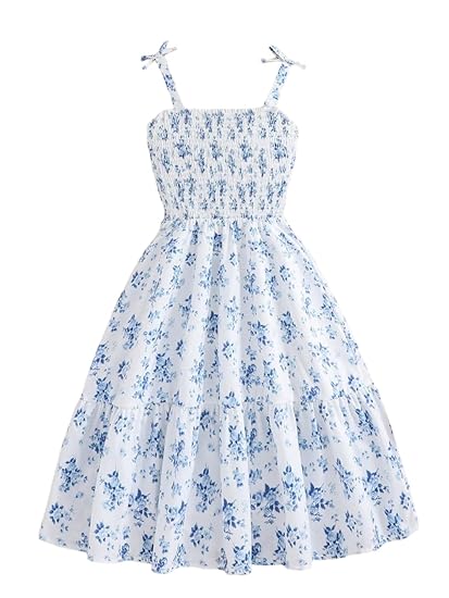 Frock with Beautiful Digital Printed Baby Girl Dress Clothing Dresses