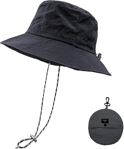 Unisex Sun Protection Bucket Hat for Men & Women - Foldable, Quick-Dry, Breathable, and Packable Bucket Hat for Outdoor Adventures, Hiking, Fishing & Camping