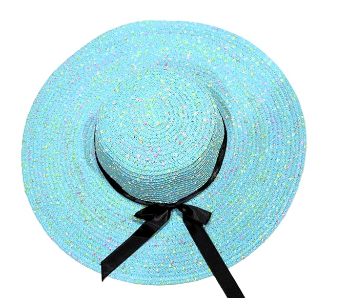 Summer Medium Brim Floppy Beach Straw Hats for Women Accessories Hats