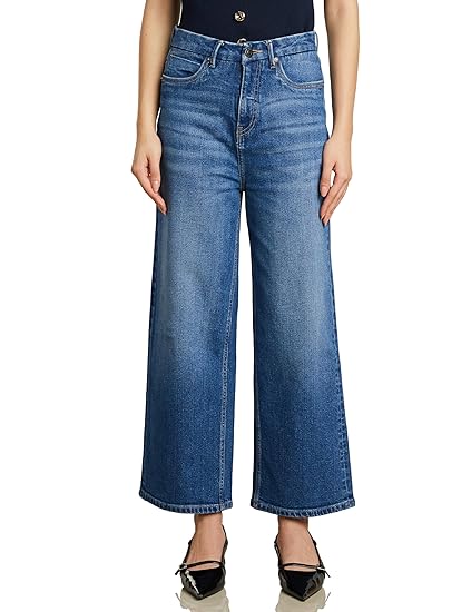 Symbol Premium Women's Baggy Wide Leg Jeans (High Waist | Ankle Length) (Available in Plus Sizes)Symbol Premium Women's Baggy Wide Leg Jeans (High Waist | Ankle Length) (Available in Plus Sizes) Clothing Jeans