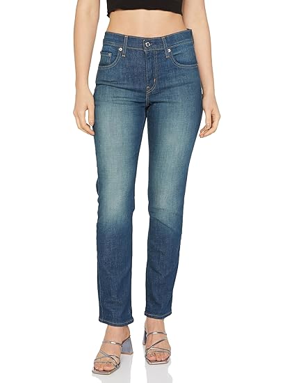 Levi's Women's High Rise 724 Slim Straight Fit Jeans