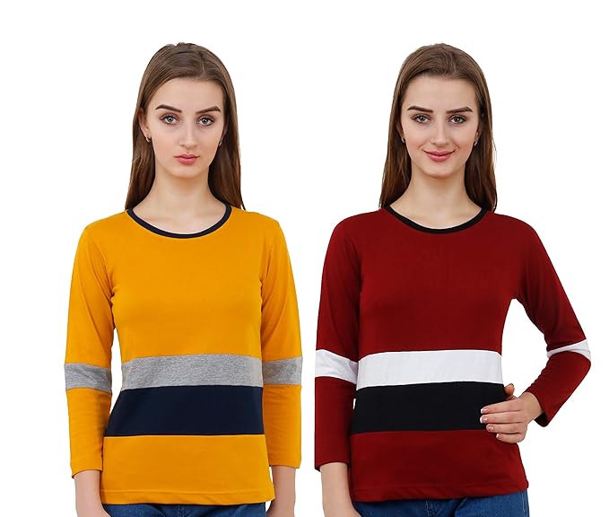 Reifica Women's T-Shirt(Pack of 2) Clothing T-Shirts