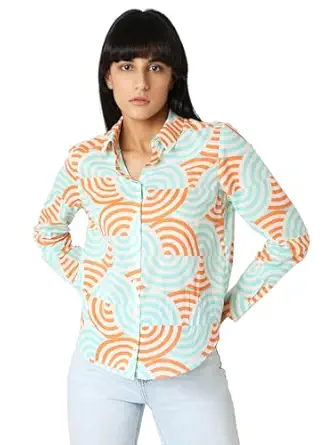 VERO MODA Women's Regular Fit Shirt Clothing Shirts