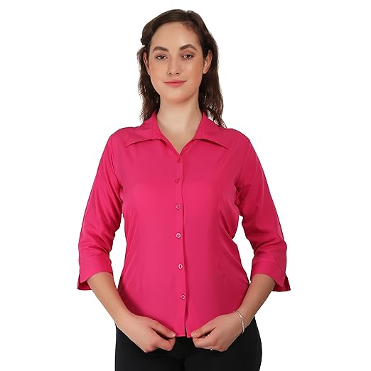 Formal Women and Girls 3/4 Sleeves Shirts