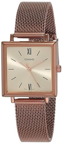 Casio Enticer Analog Rose Gold Dial Women's Watch Accessories Watches